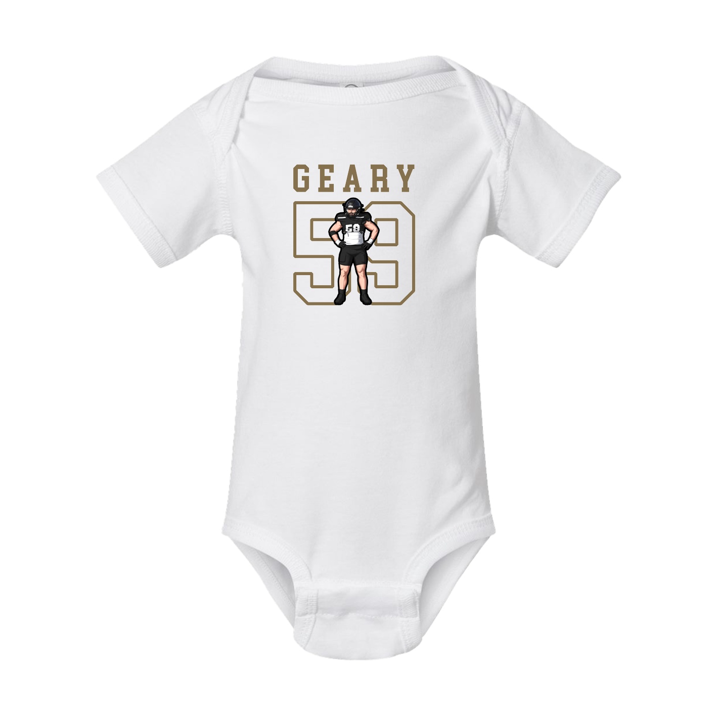 Baby Onesie — Shirsey in White