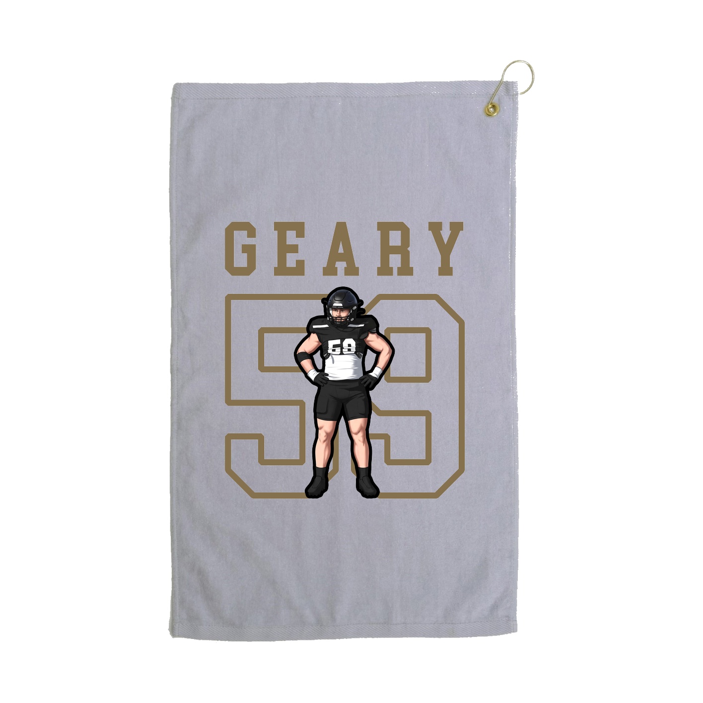Golf Towel — Shirsey in Grey