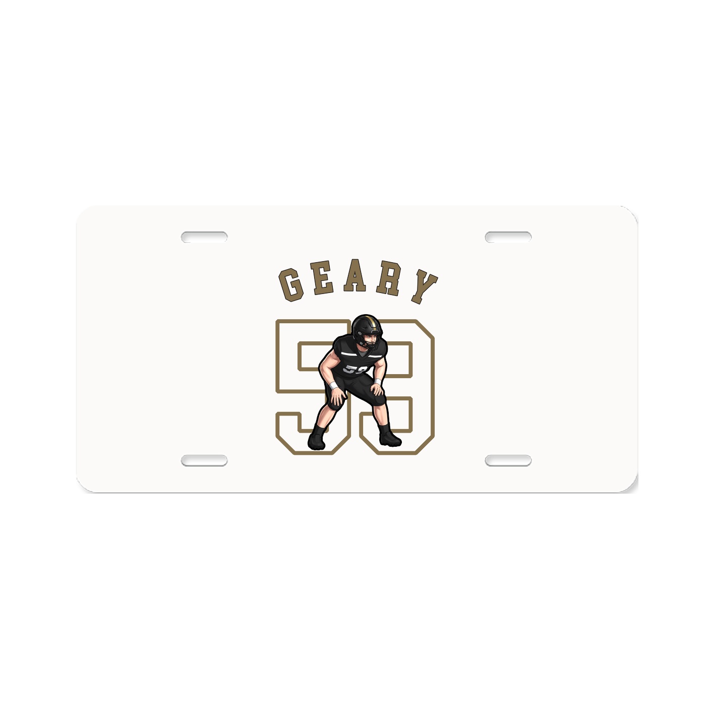 License Plate — Shirsey Arch in Classic