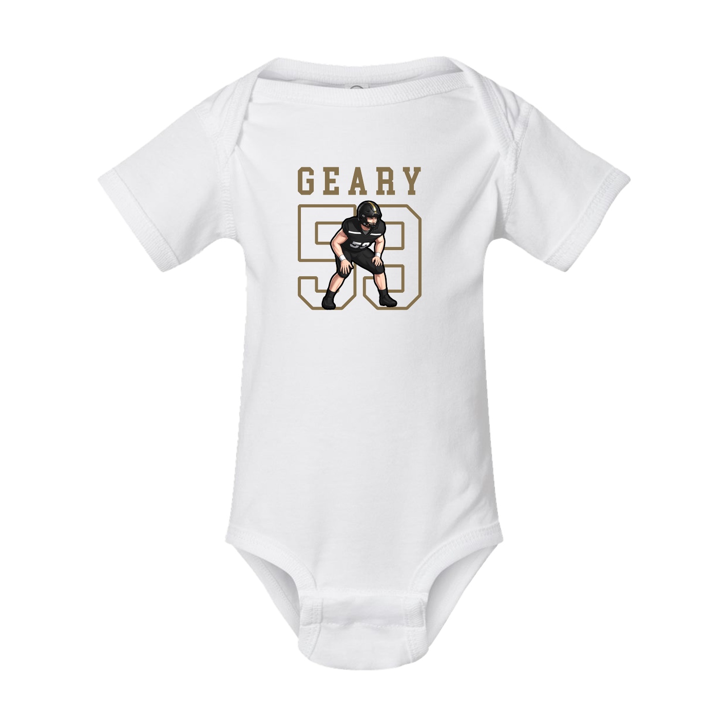 Baby Onesie — Shirsey in White