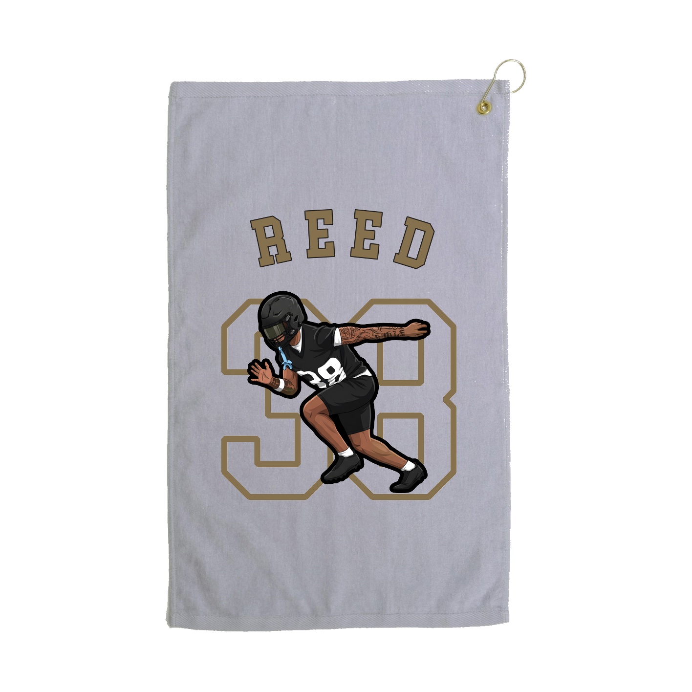 Golf Towel — Shirsey Arch in Grey