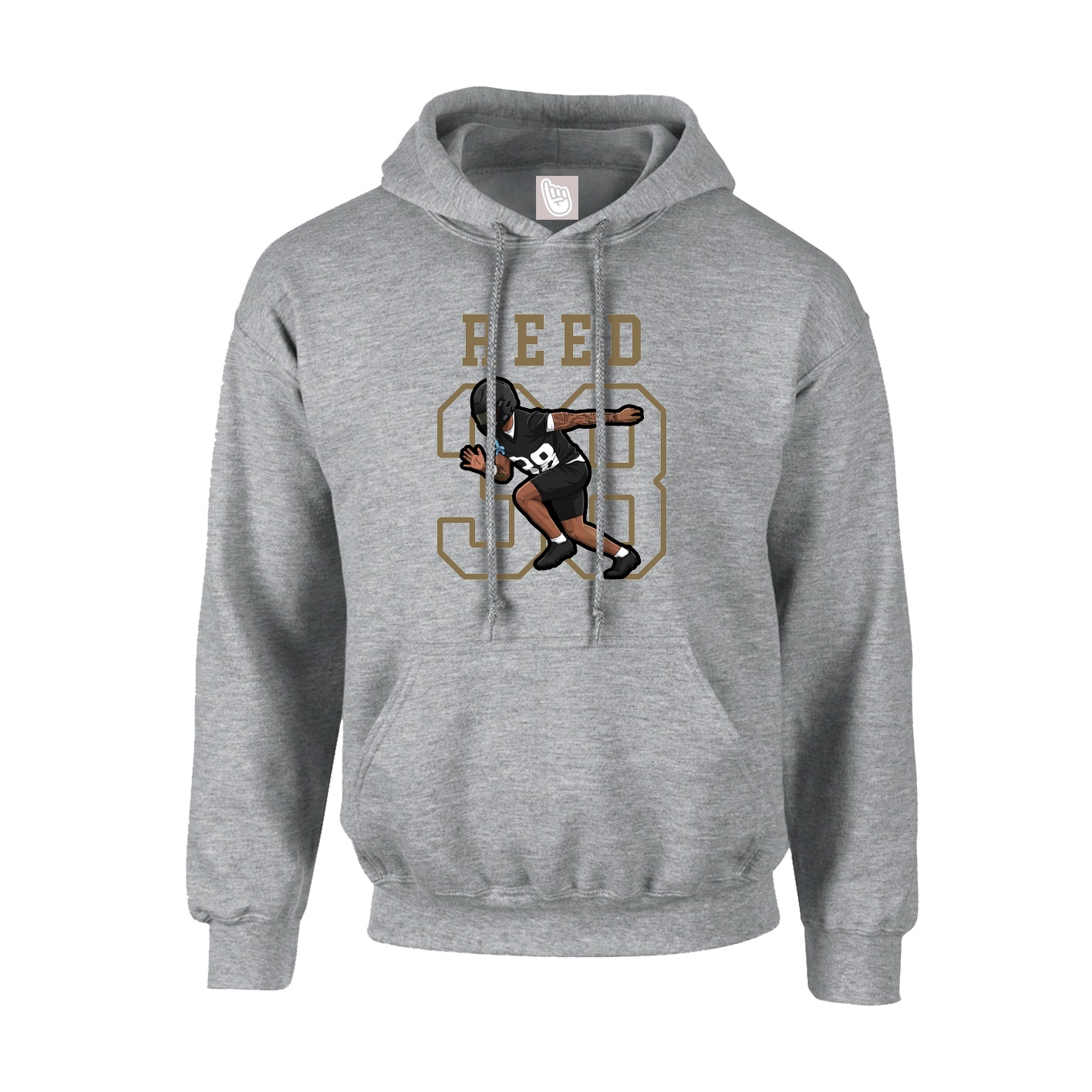 Hoodie — Shirsey in Grey