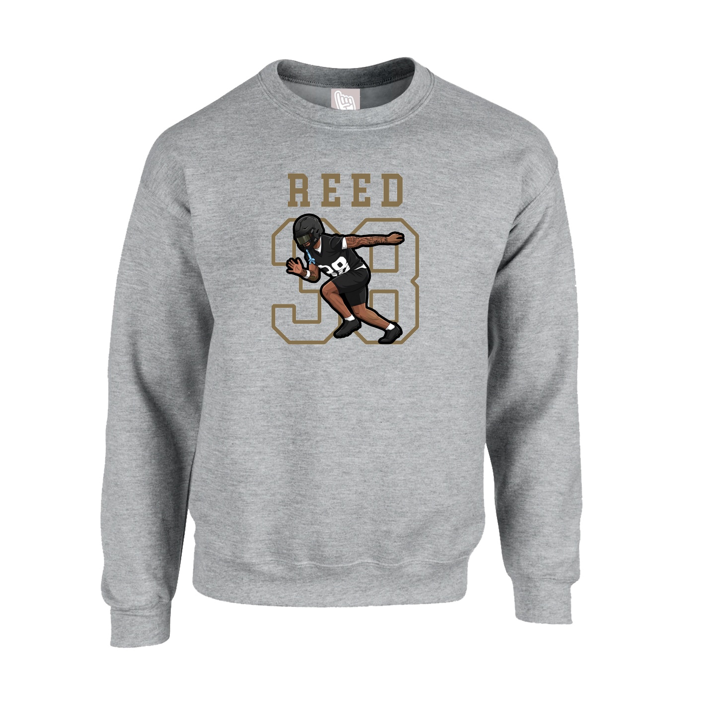 Fleece Crew — Shirsey in Grey
