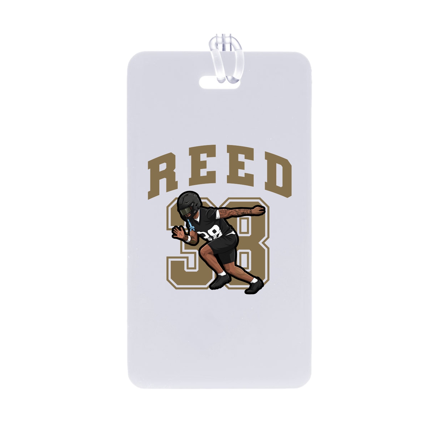 Bag Tag — Number in Classic