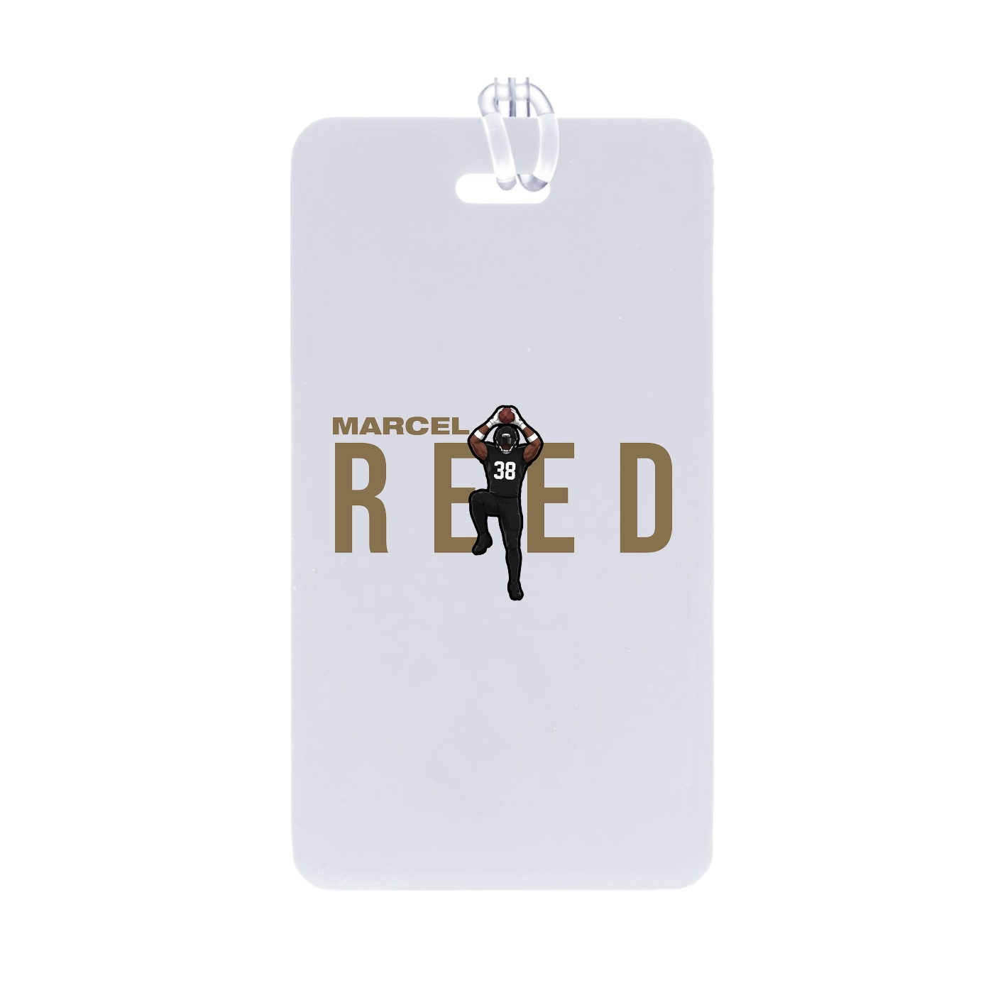 Bag Tag — Player Name in Classic