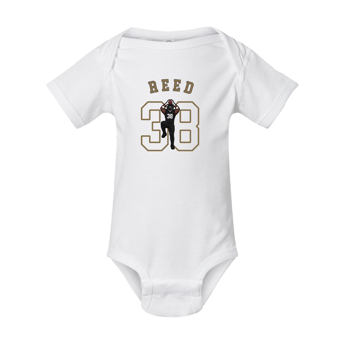 Baby Onesie — Shirsey Arch in White