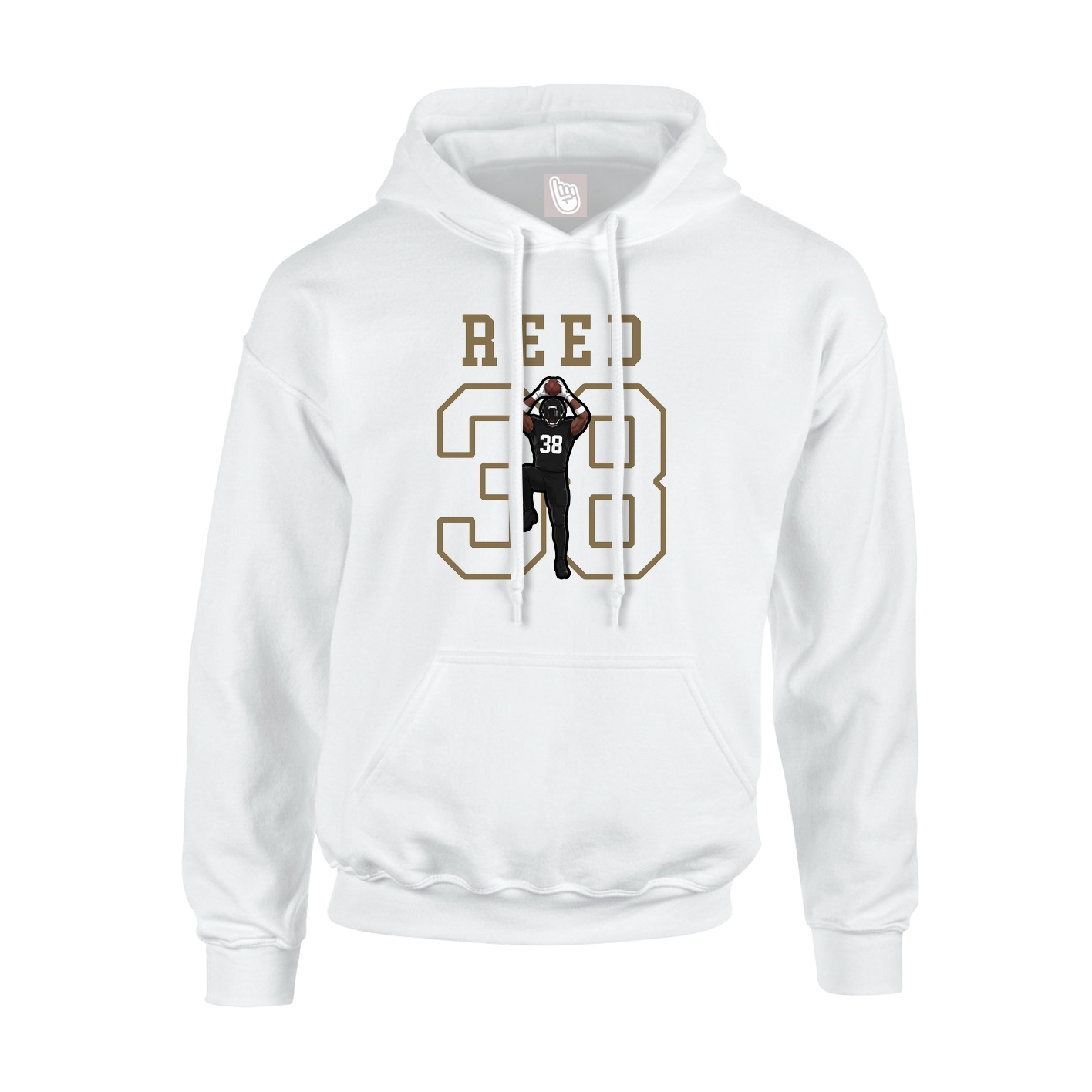 Youth Hoodie — Shirsey in White