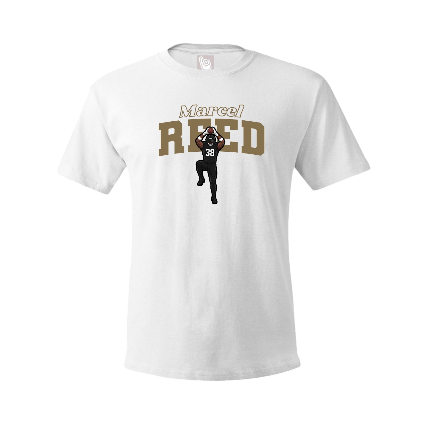 Tee — Name Arch in White
