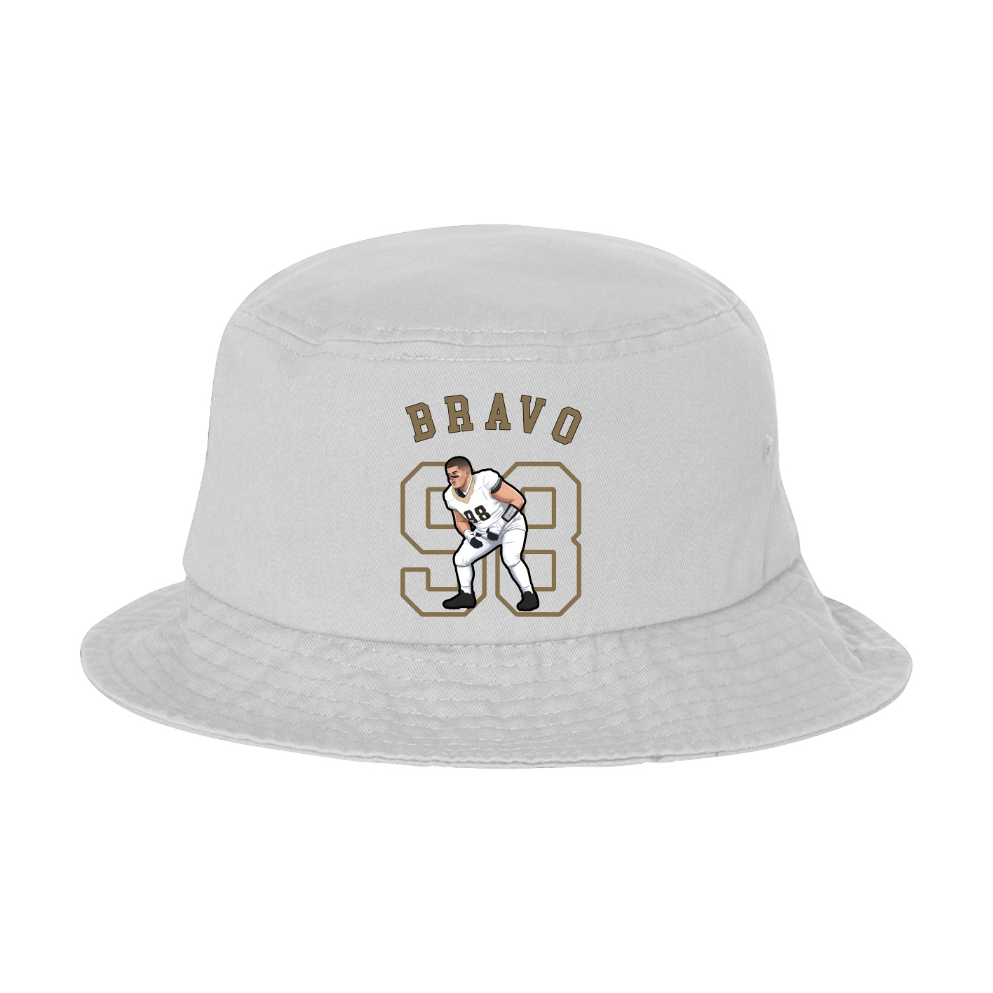 Bucket Cap — Shirsey Arch in White