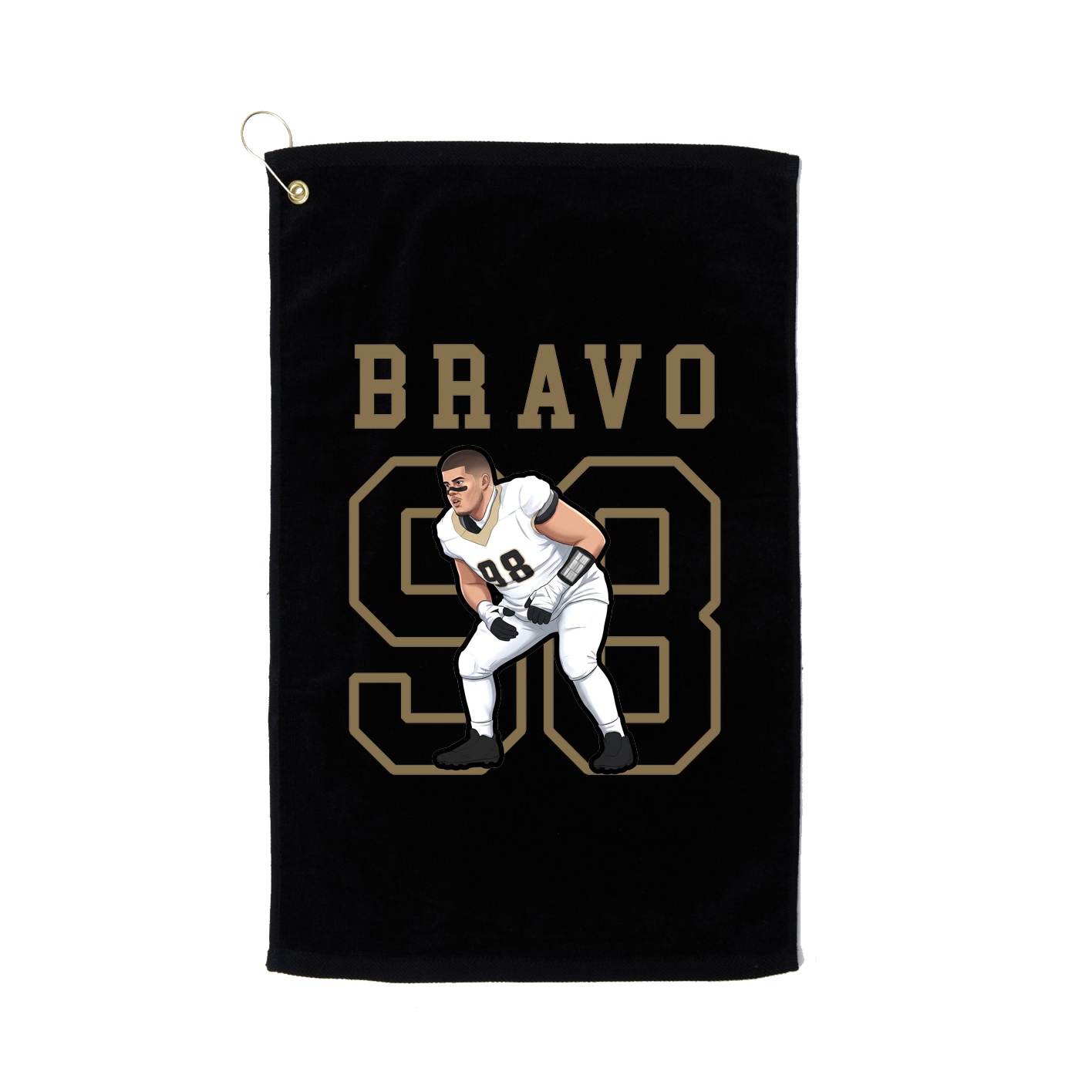 Golf Towel — Shirsey in Black