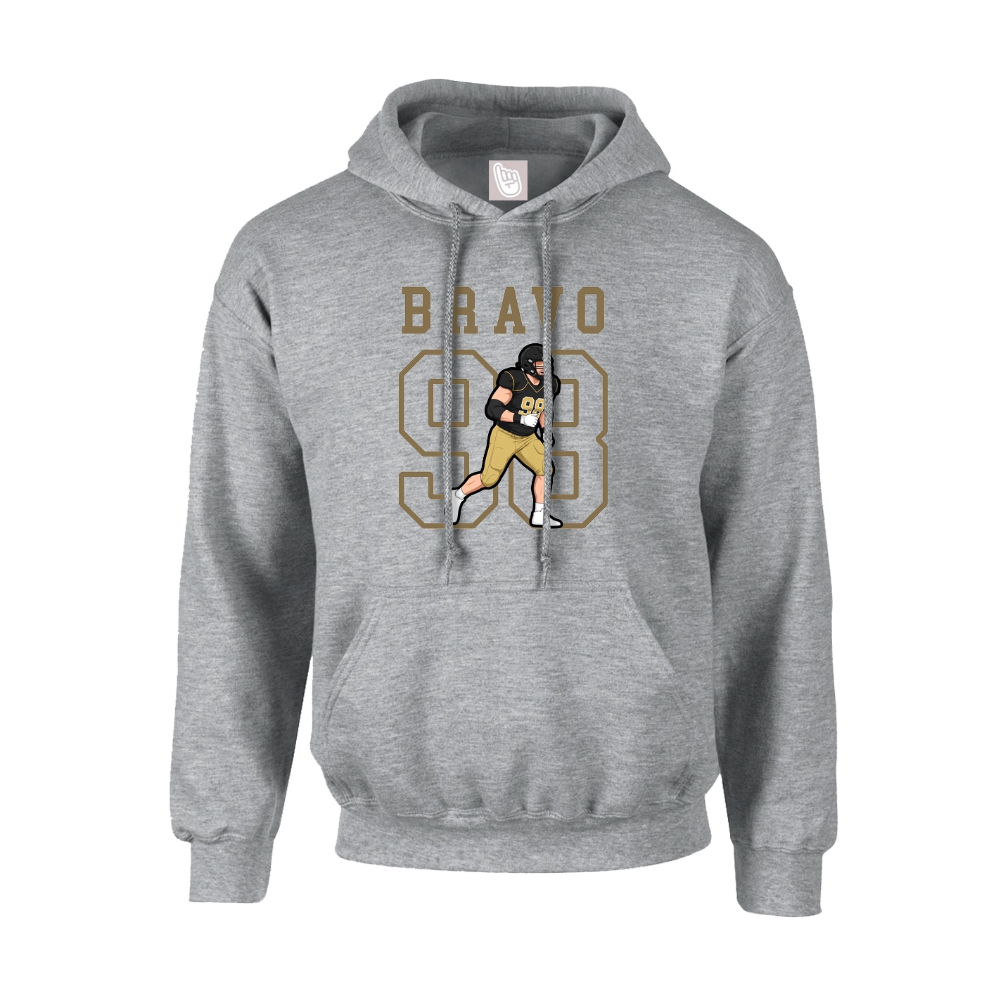 Youth Hoodie — Shirsey in Grey