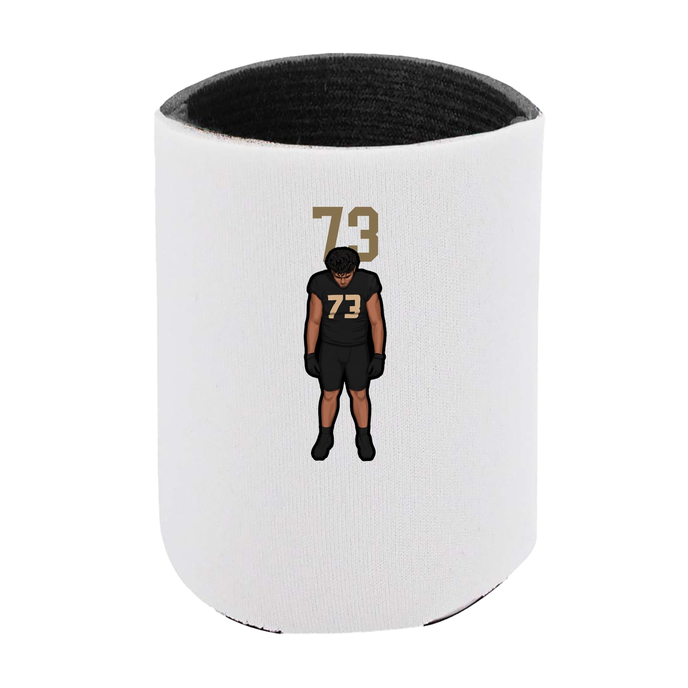 Can Holder — Number Top in White