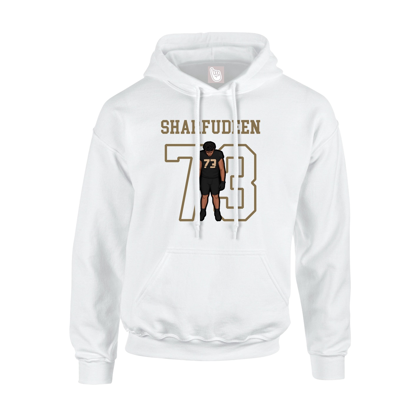 Youth Hoodie — Shirsey in White
