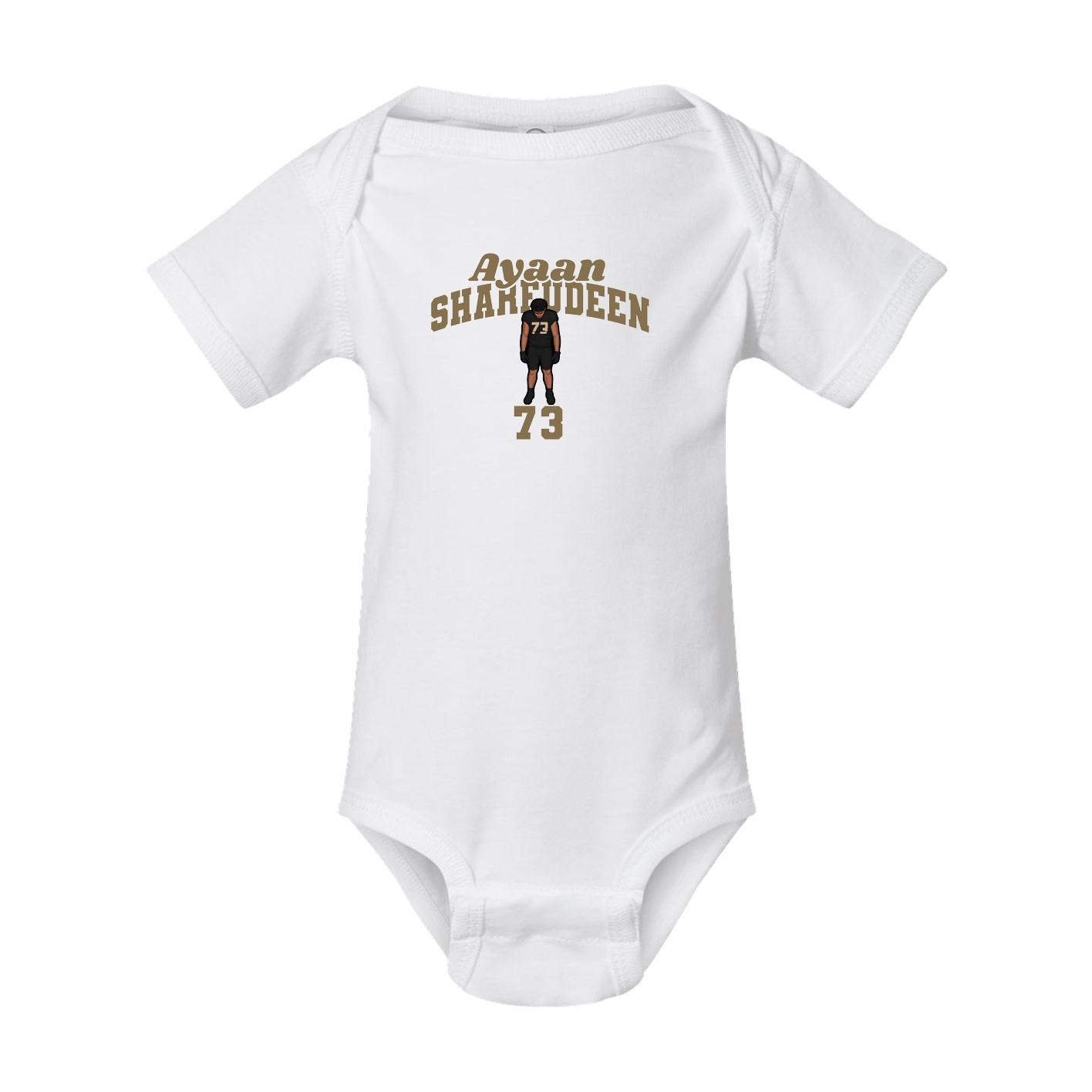 Baby Onesie — Signature Arch in White