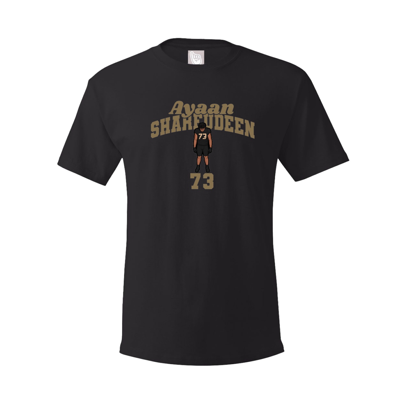 Tee — Signature Arch in Black
