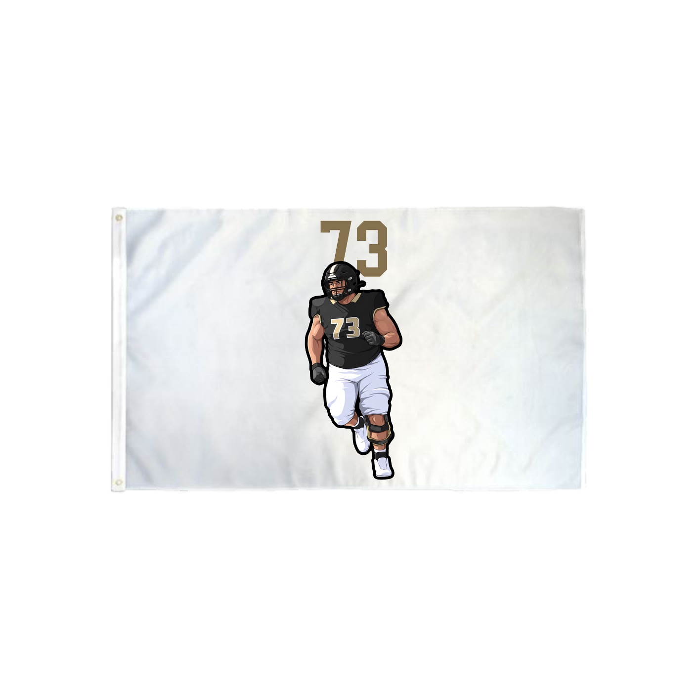 3x5 Flag — Number Top in Classic