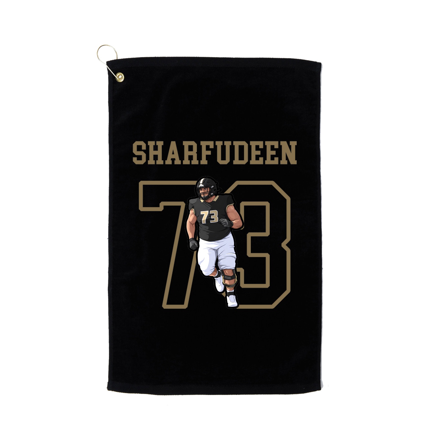 Golf Towel — Shirsey in Black
