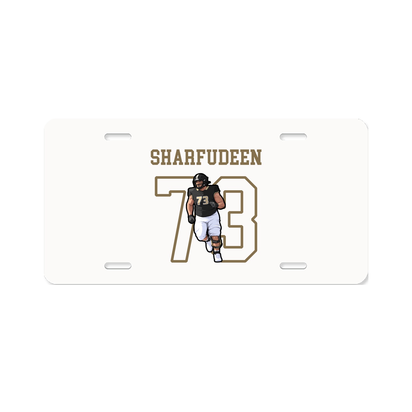 License Plate — Shirsey in Classic
