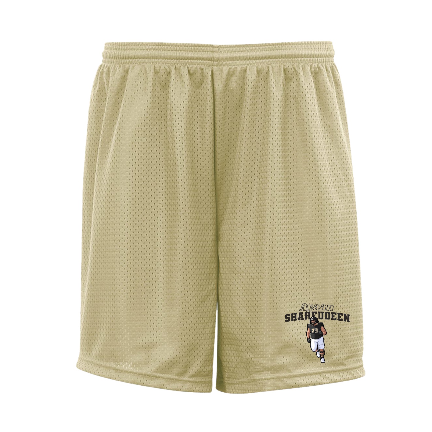 Shorts — Name Arch in Vegas Gold