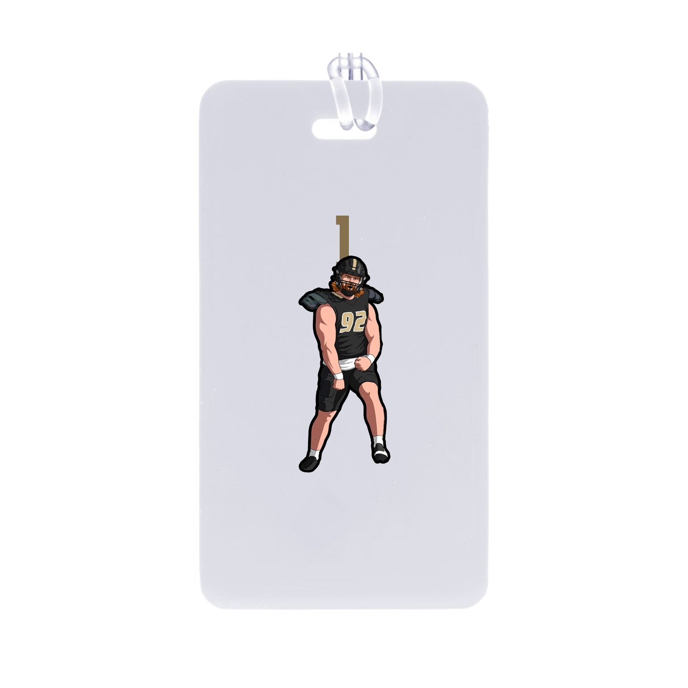 Bag Tag — Number Top in Classic