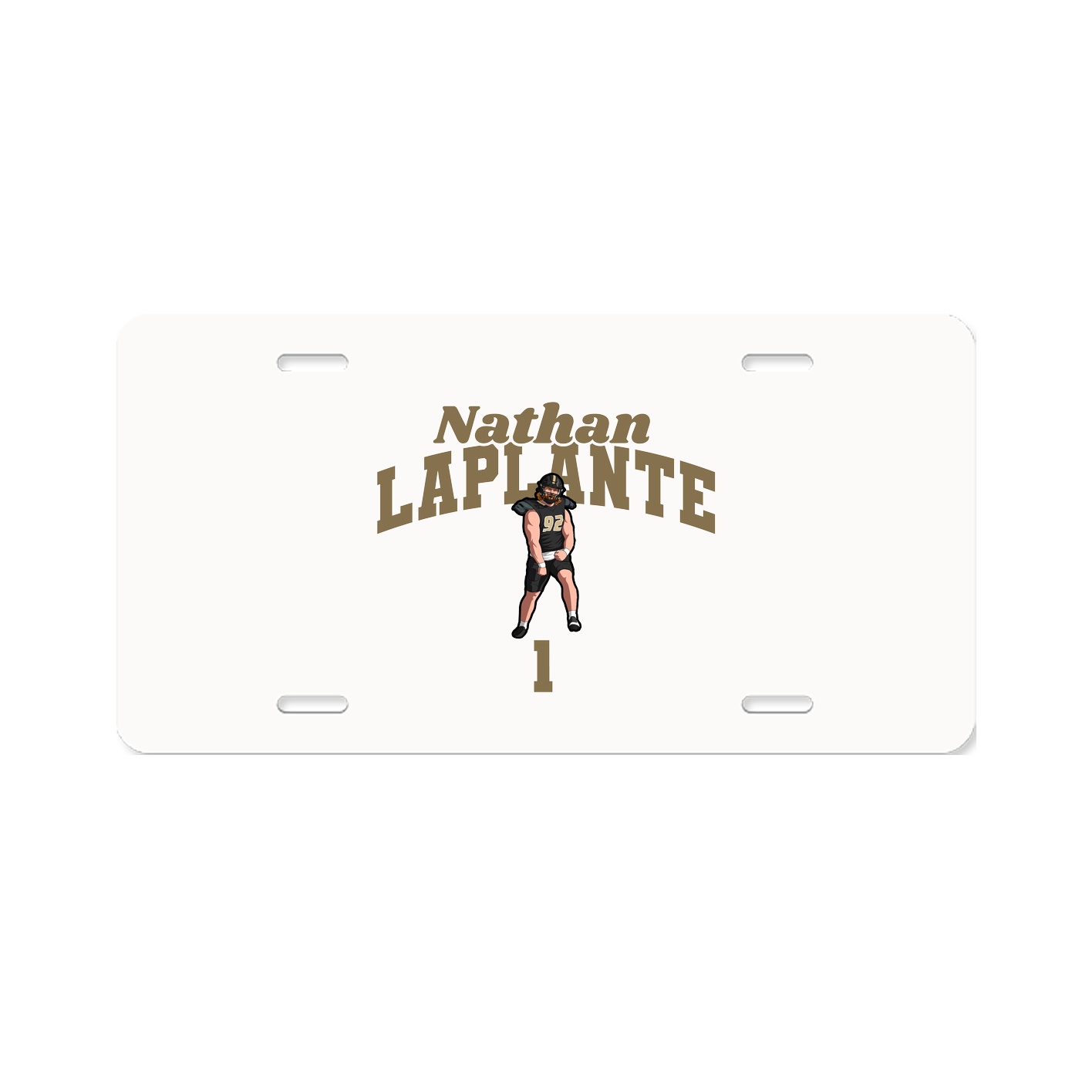 License Plate — Signature Arch in Classic