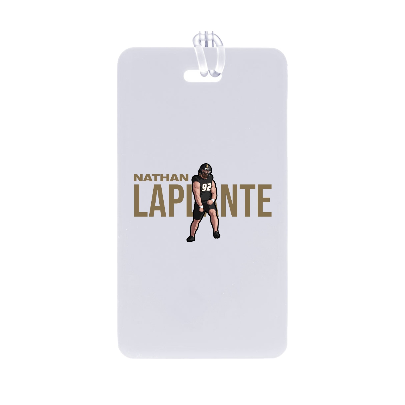 Bag Tag — Player Name in Classic
