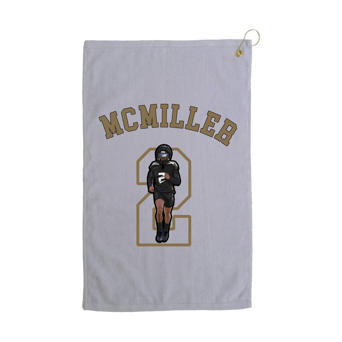 Golf Towel — Shirsey Arch in Grey