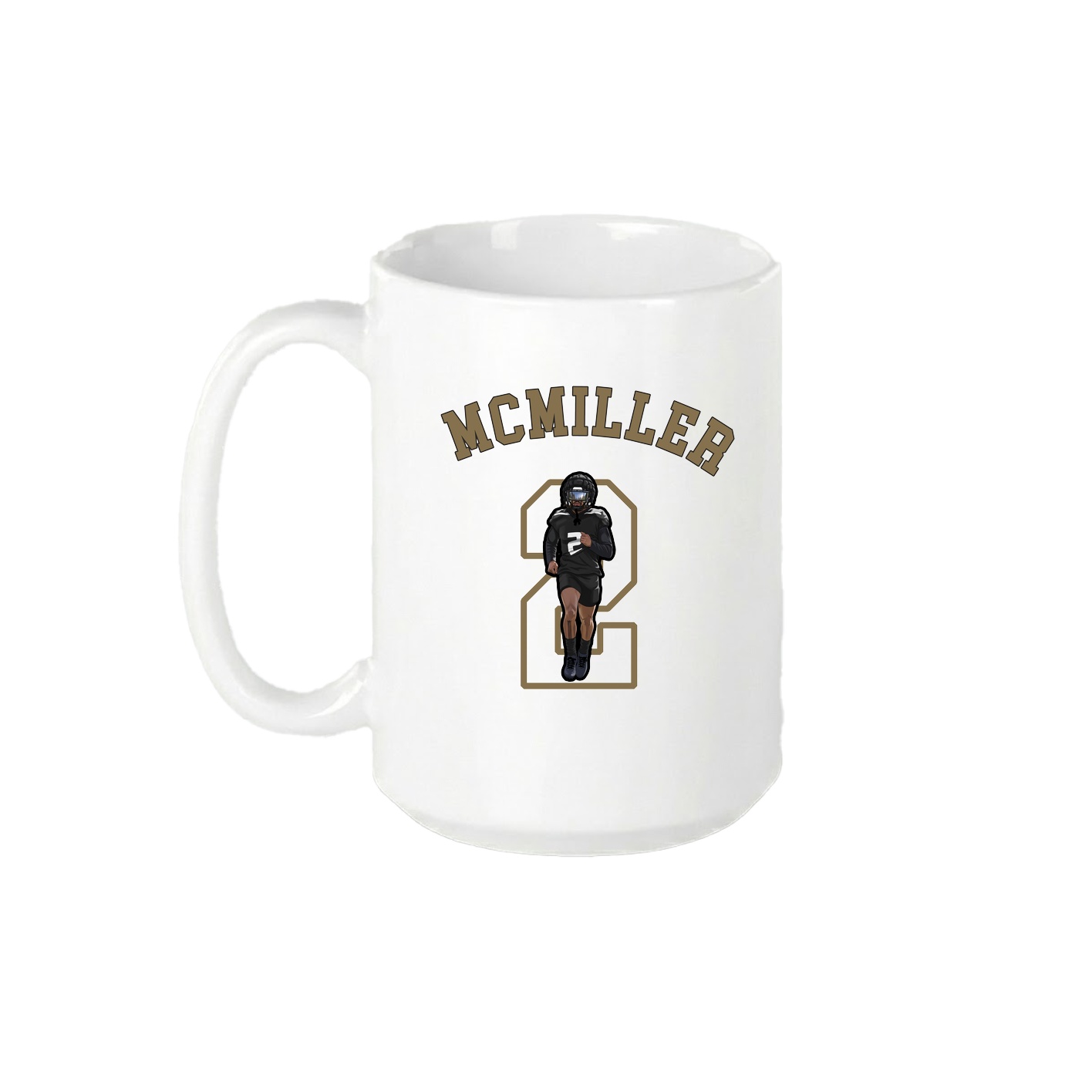 15oz Coffee Mug — Shirsey Arch in White