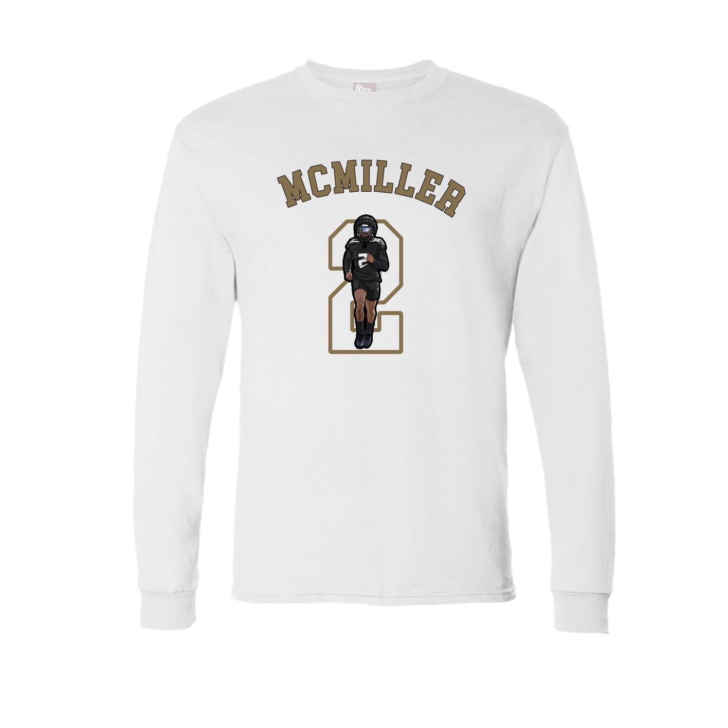 Long Sleeve Tee — Shirsey Arch in White