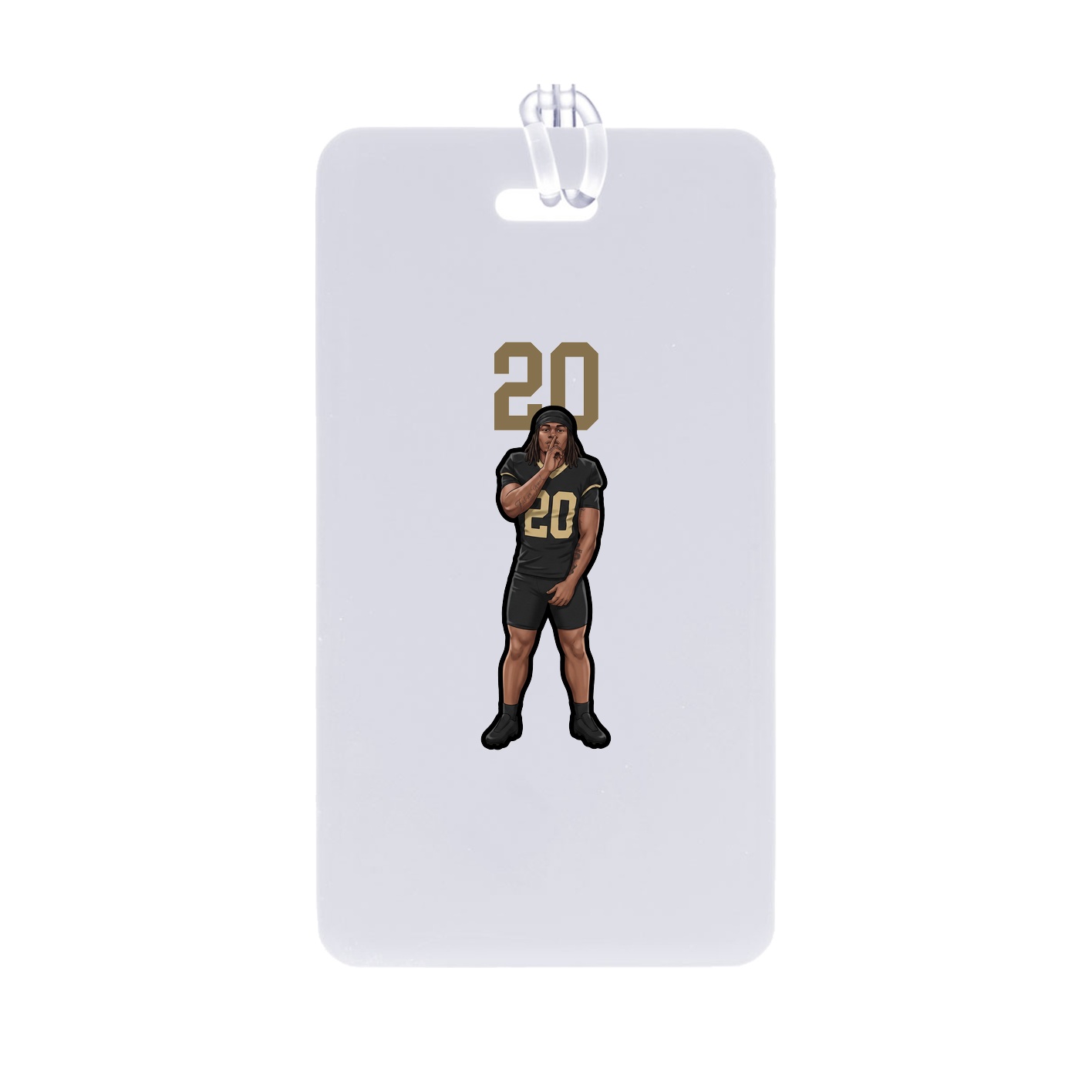 Bag Tag — Number Top in Classic