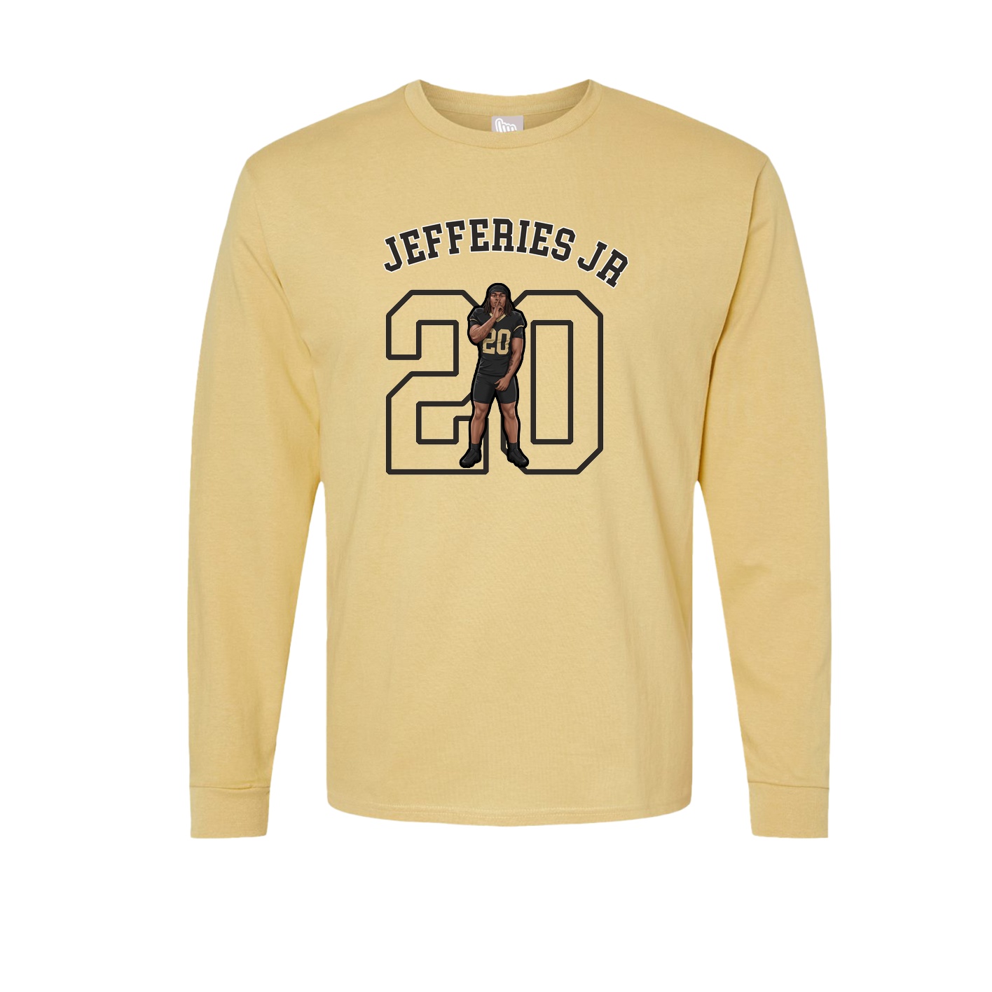 Long Sleeve Tee — Shirsey Arch in Vegas Gold