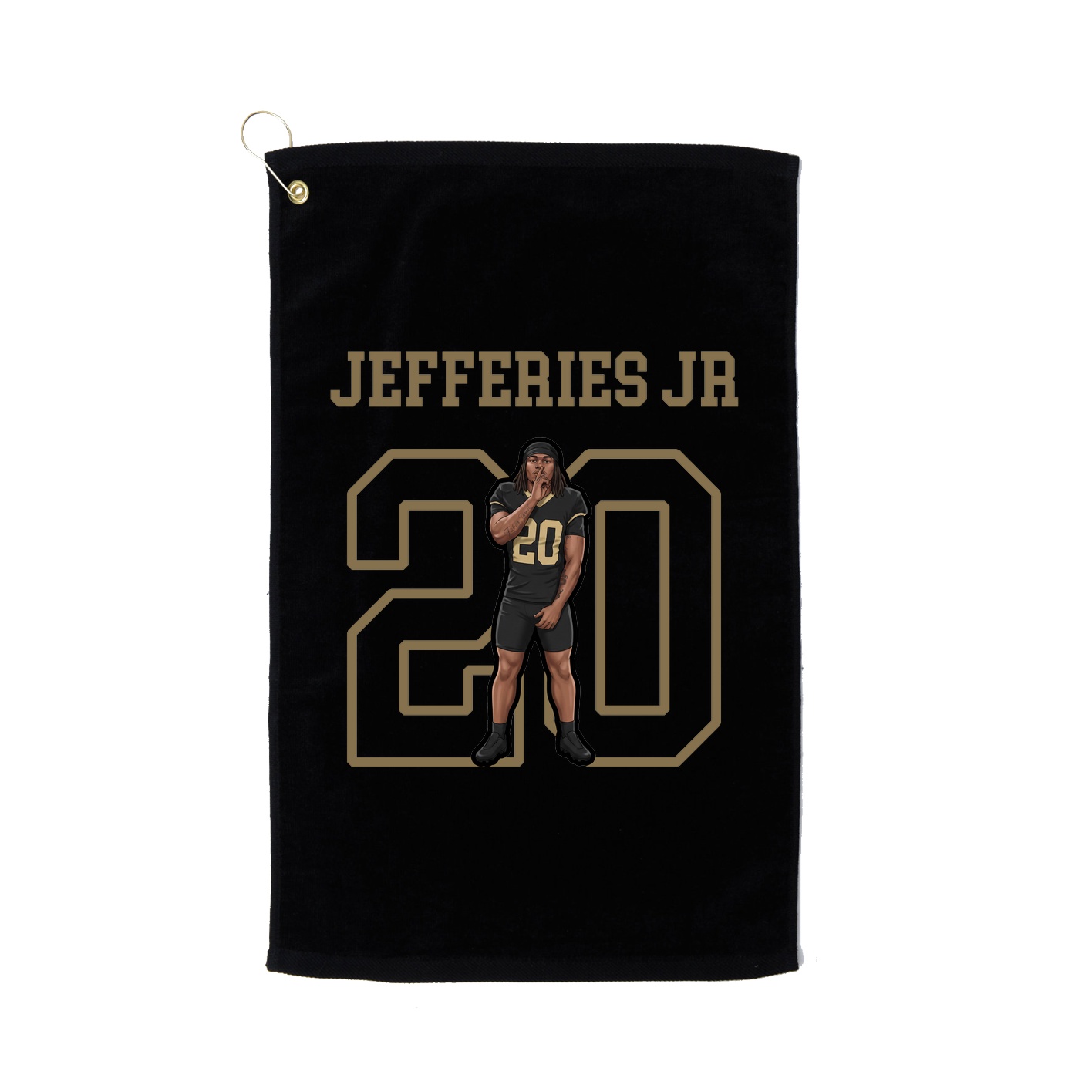 Golf Towel — Shirsey in Black