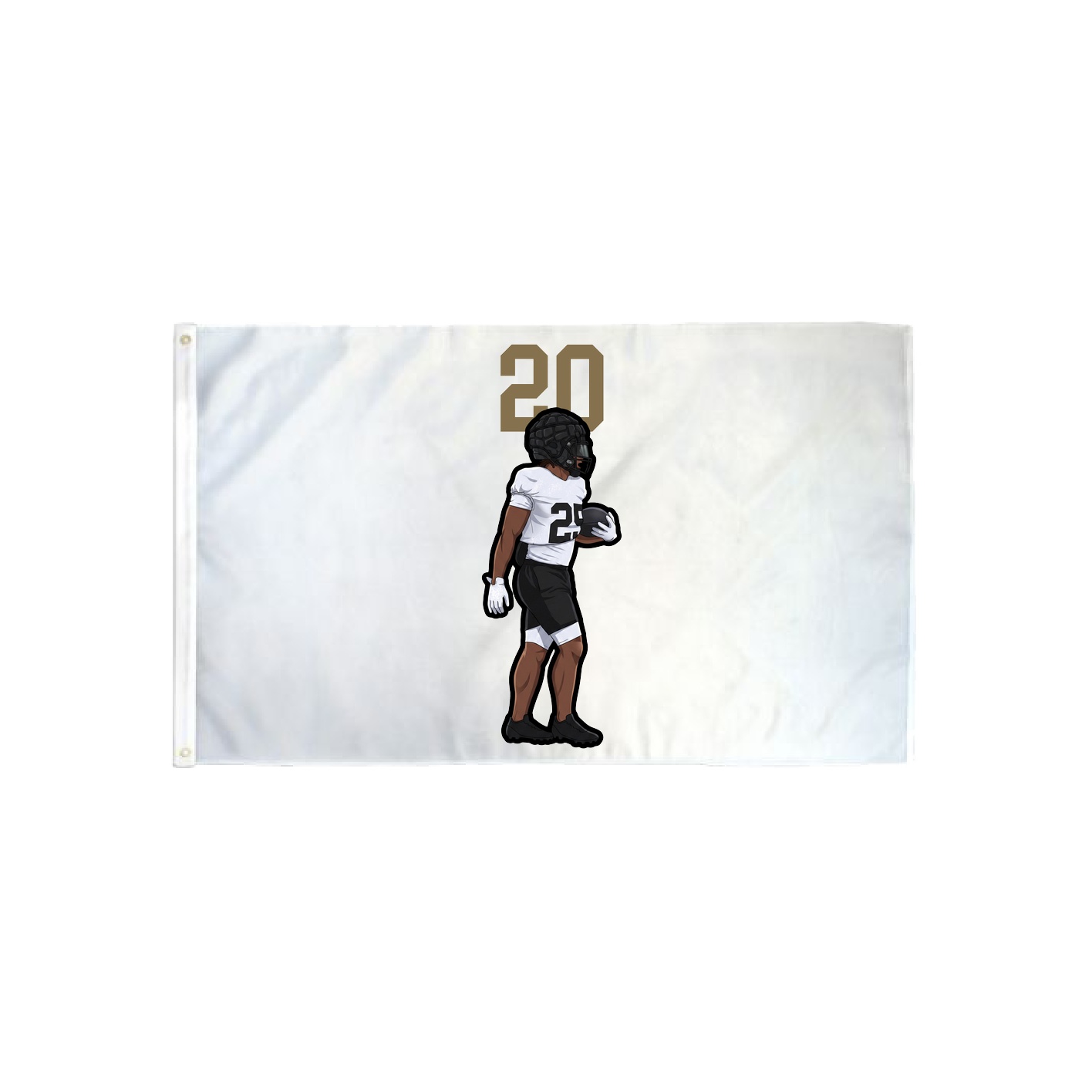 3x5 Flag — Number Top in Classic