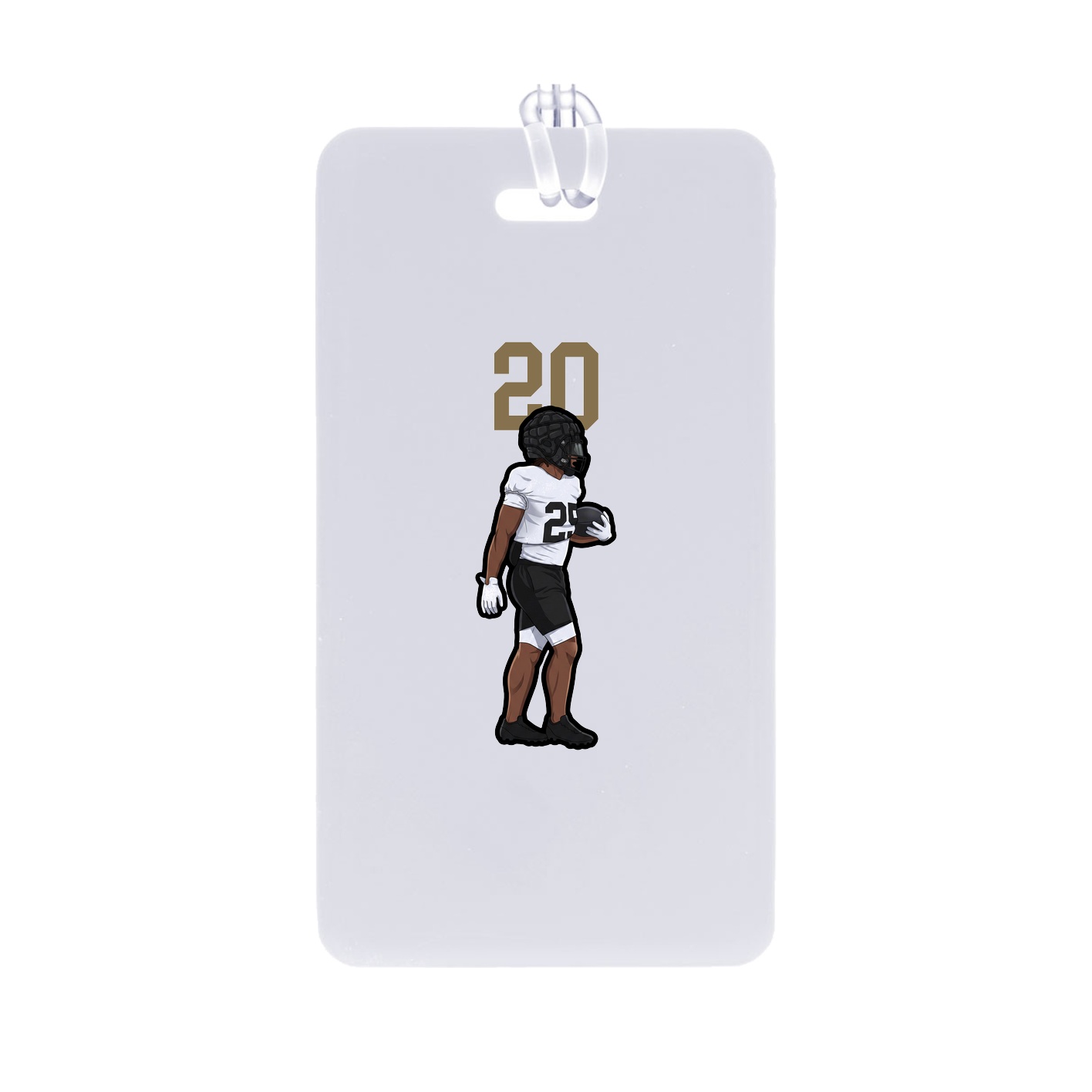Bag Tag — Number Top in Classic