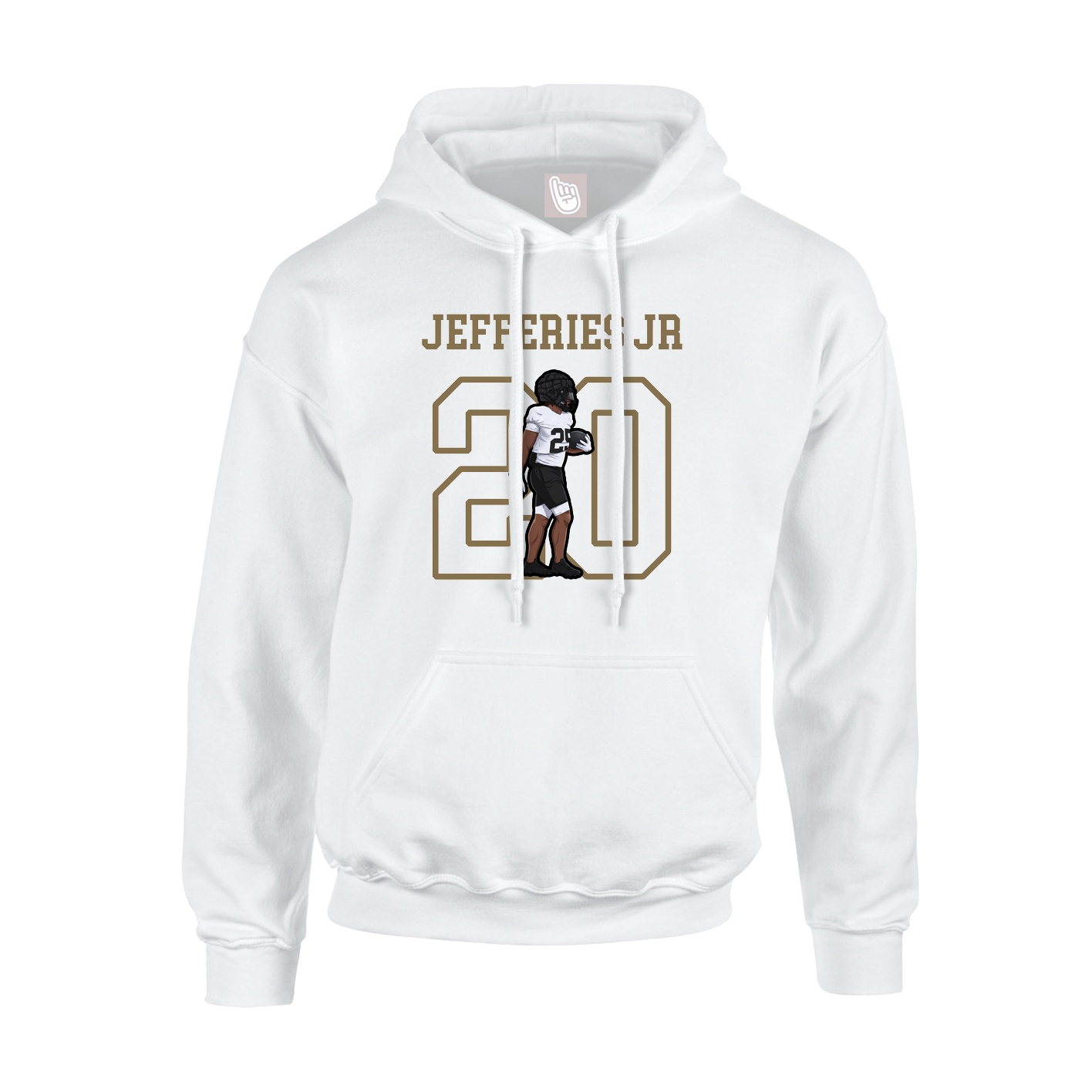 Youth Hoodie — Shirsey in White