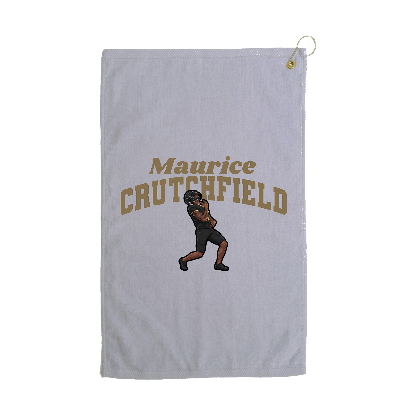 Golf Towel — Signature Arch in Grey