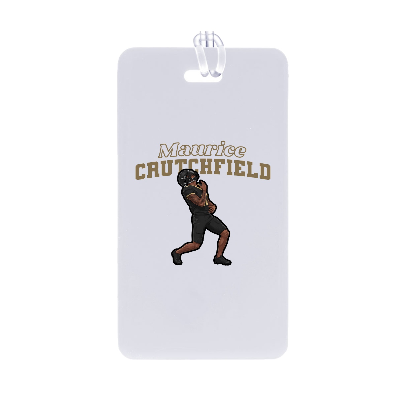 Bag Tag — Name Arch in Classic