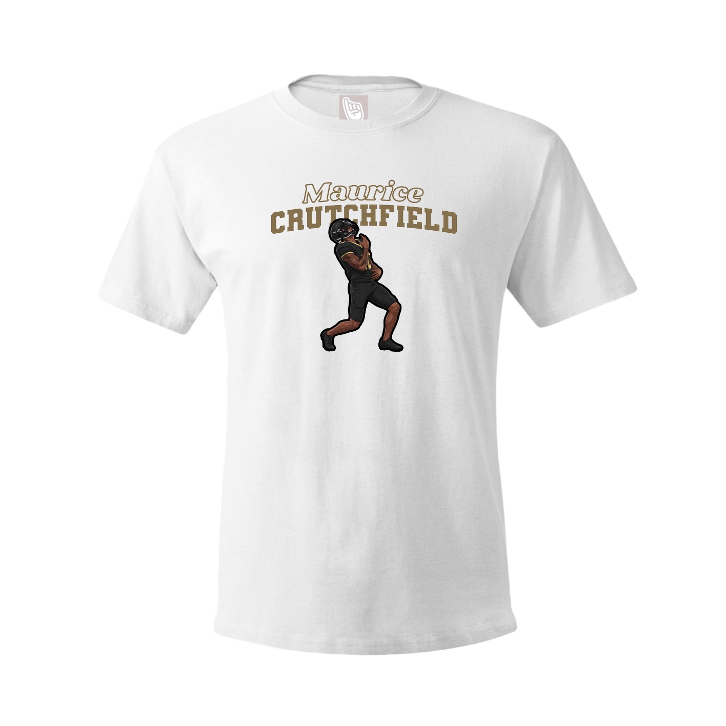 Tee — Name Arch in White