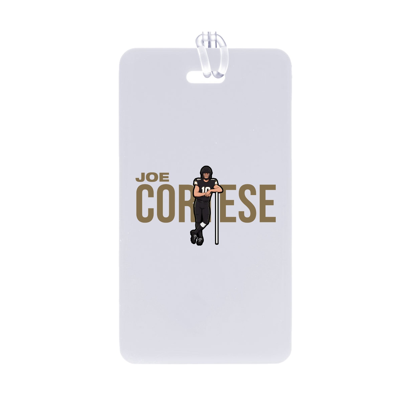 Bag Tag — Player Name in Classic