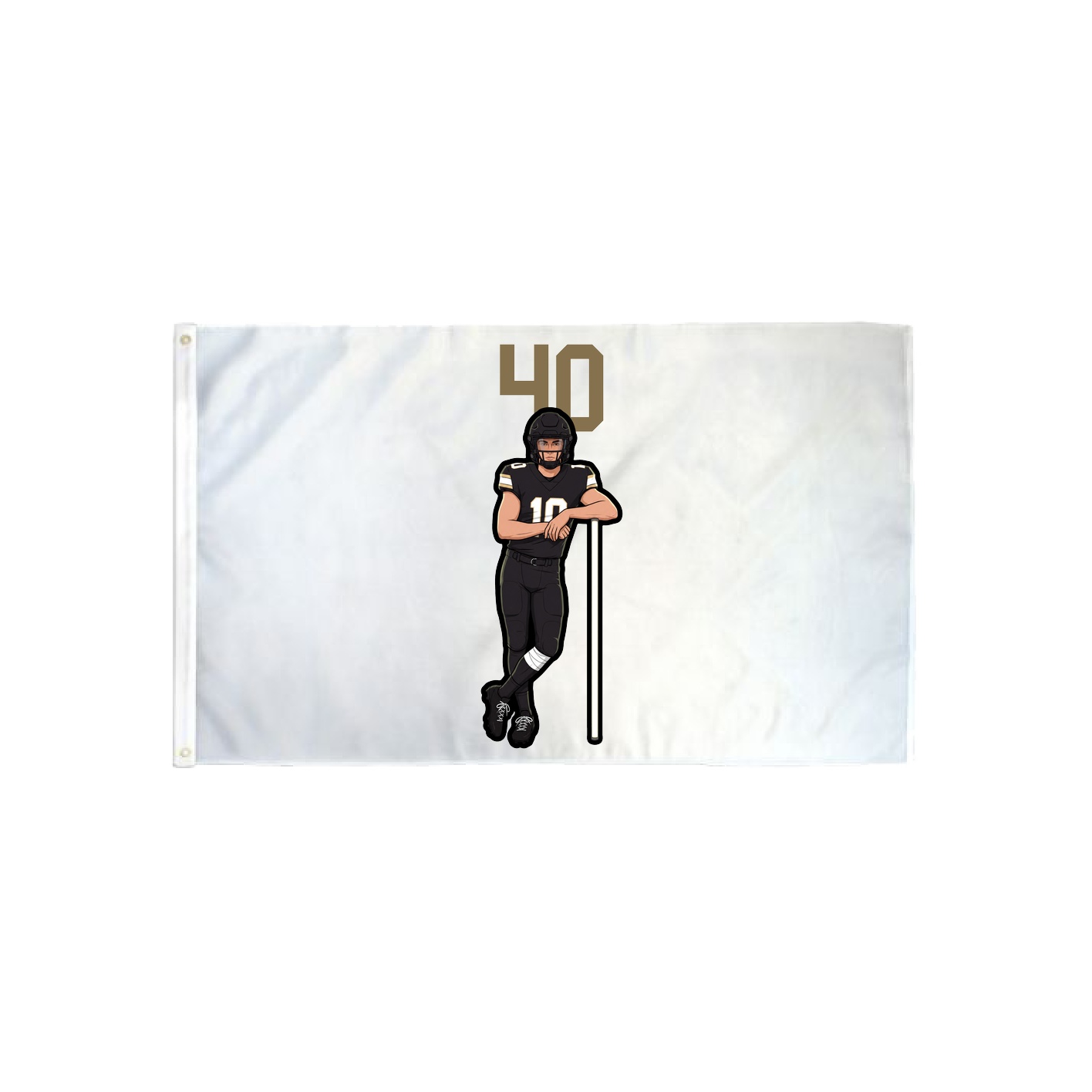 3x5 Flag — Number Top in Classic