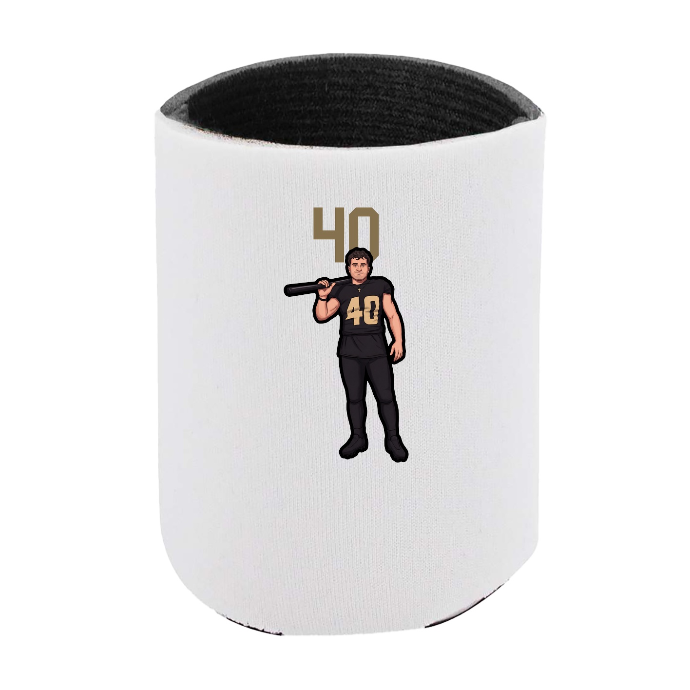 Can Holder — Number Top in White