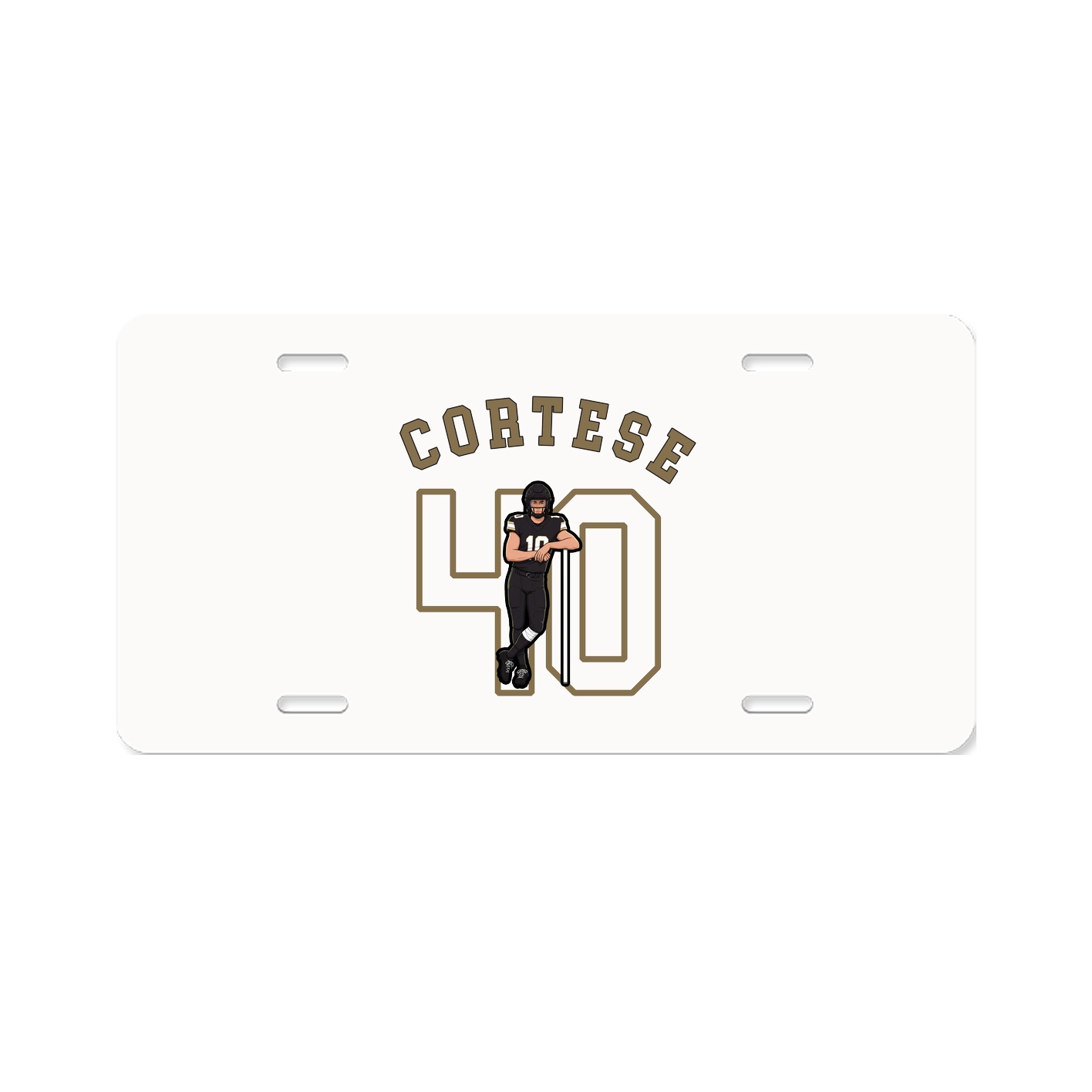 License Plate — Shirsey Arch in Classic