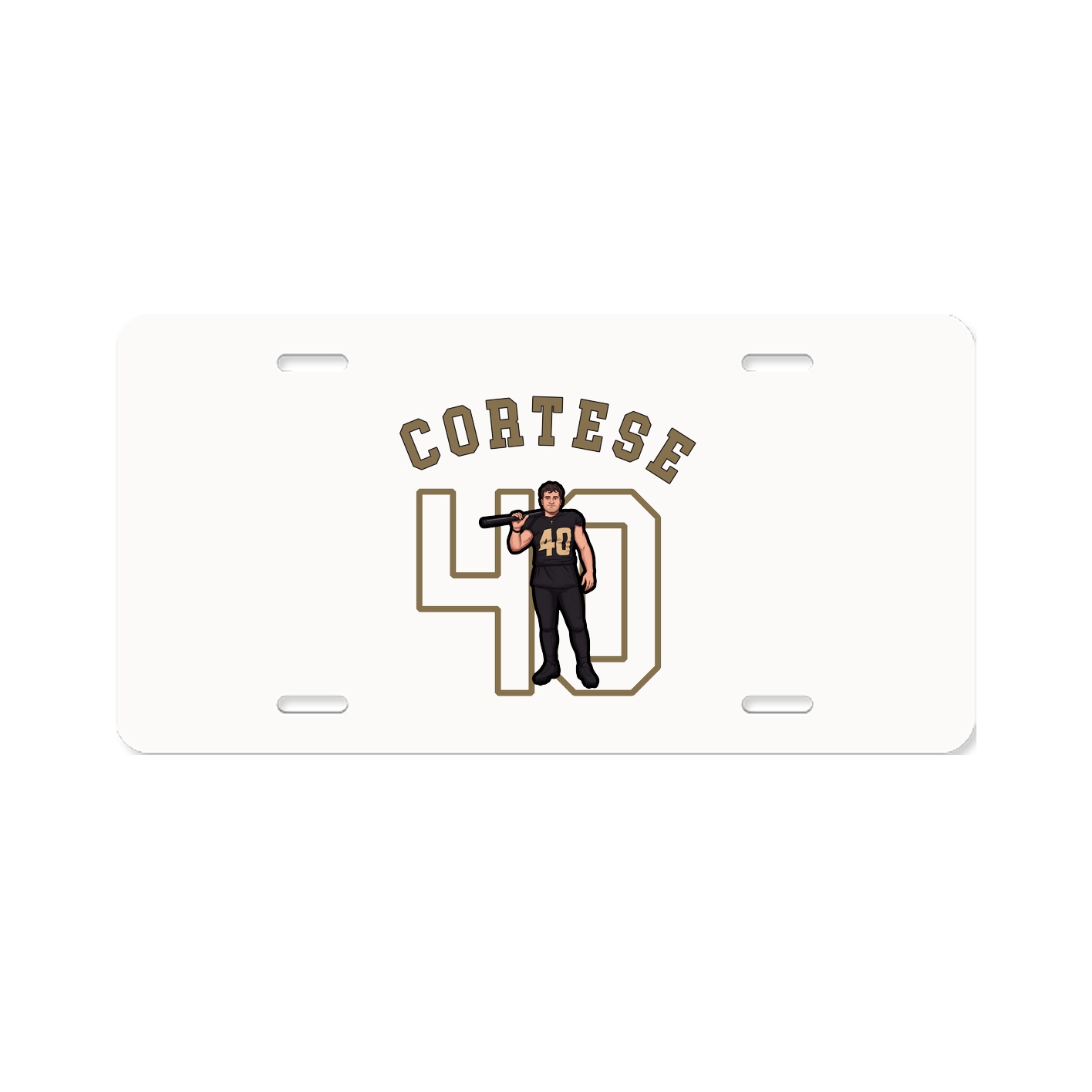 License Plate — Shirsey Arch in Classic