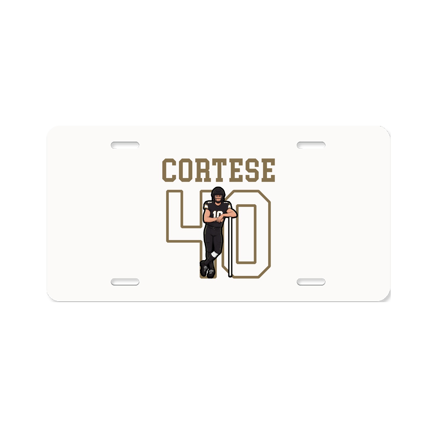 License Plate — Shirsey in Classic