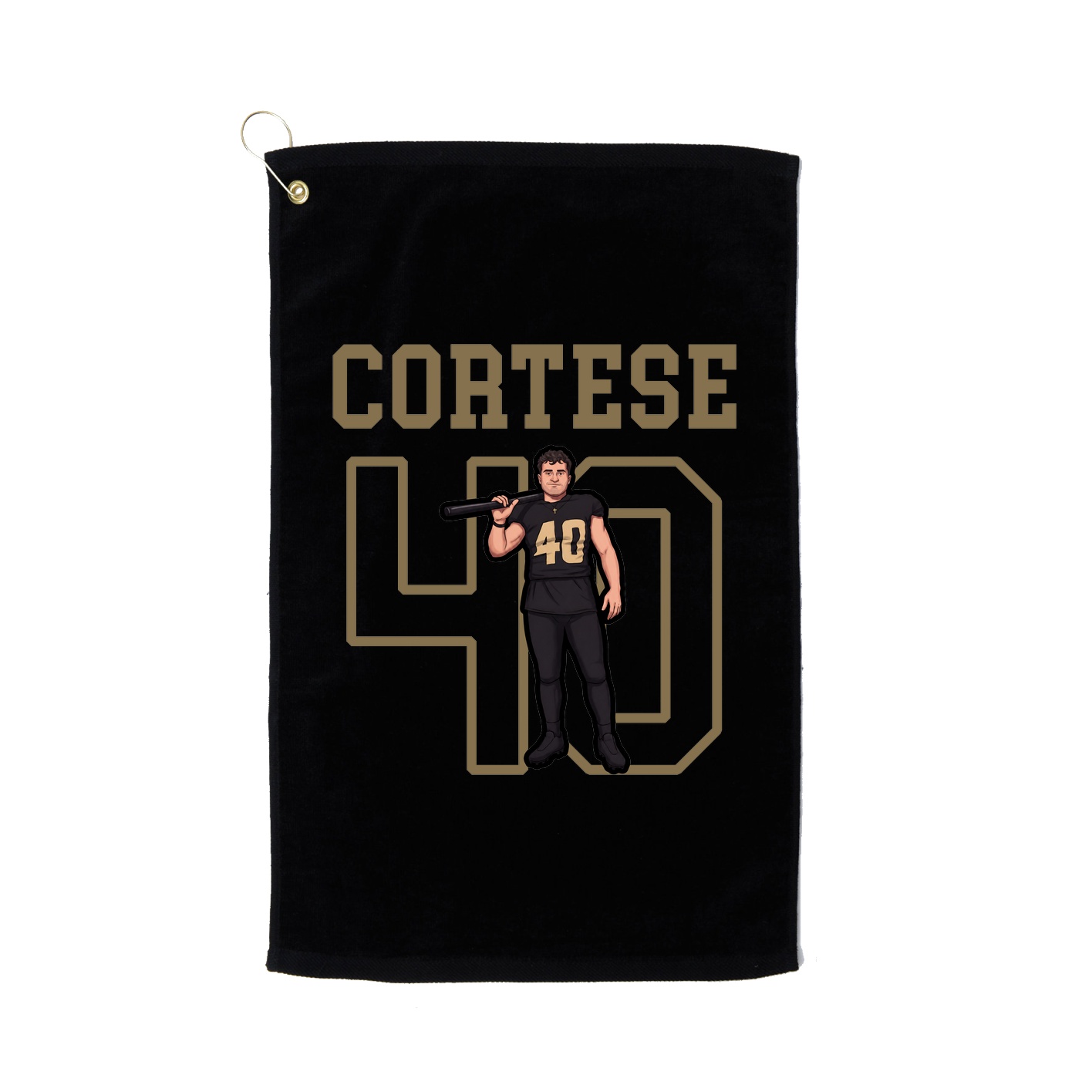 Golf Towel — Shirsey in Black
