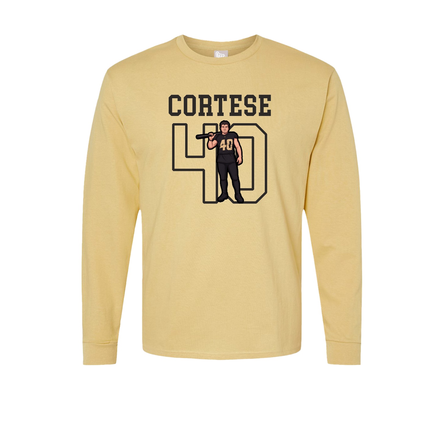 Long Sleeve Tee — Shirsey in Vegas Gold