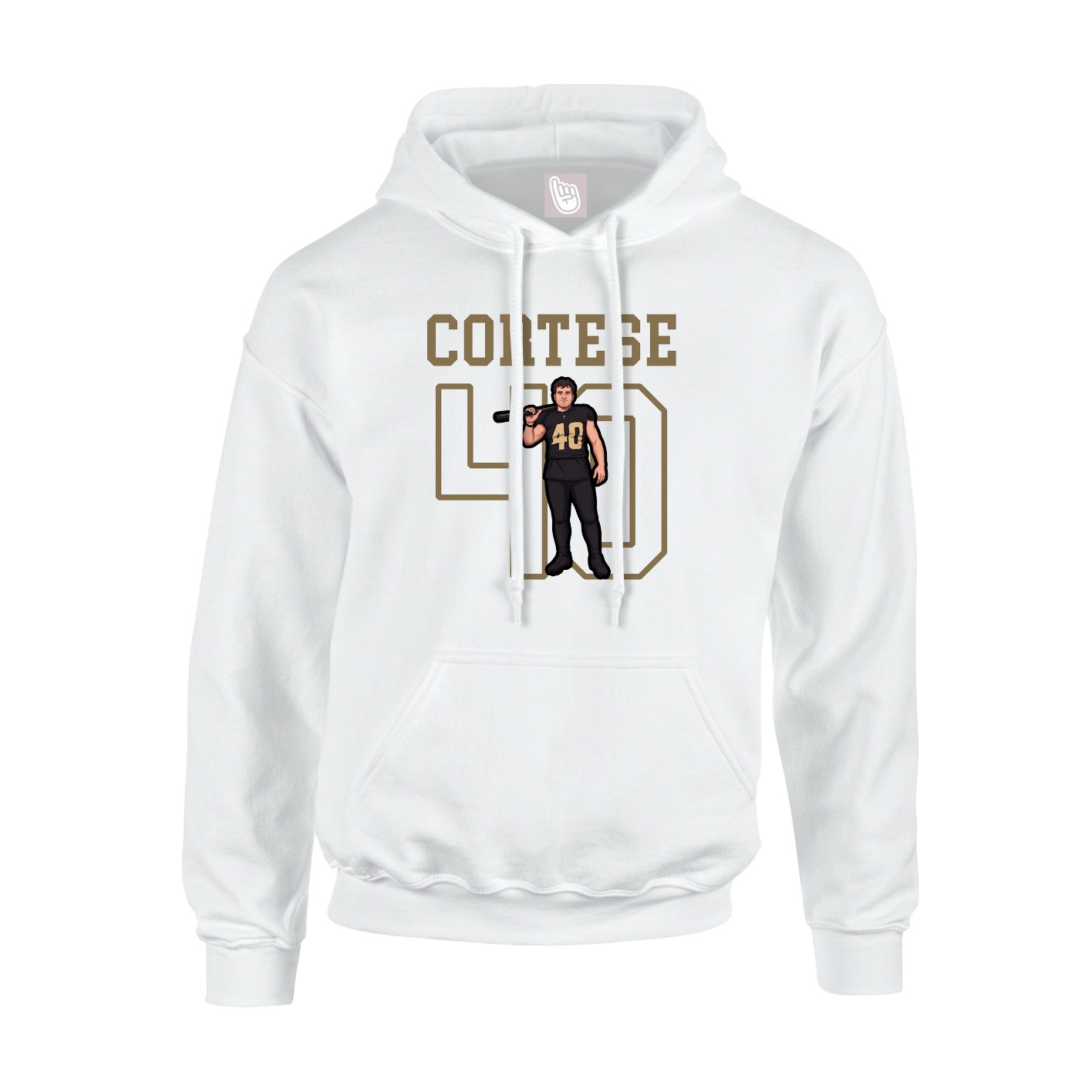 Youth Hoodie — Shirsey in White