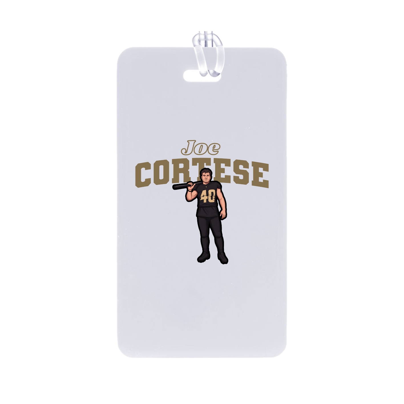 Bag Tag — Name Arch in Classic