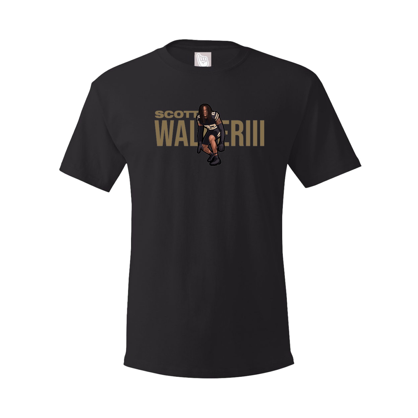 Tee — Player Name in Black