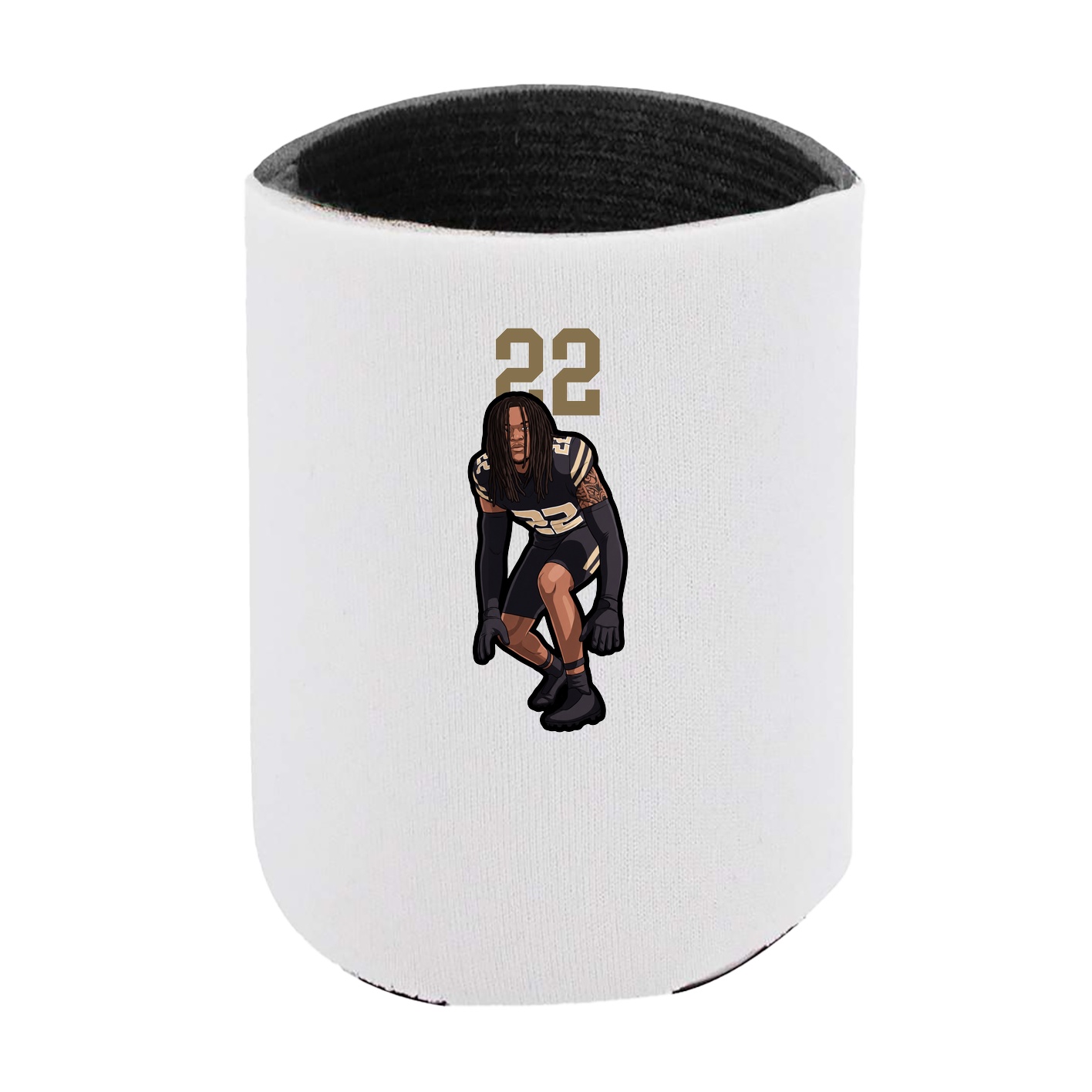 Can Holder — Number Top in White